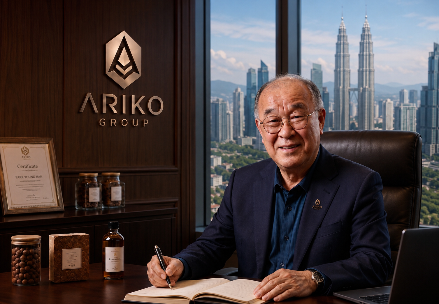 Kim Jin-pil, Vice Chairman of ARIKO GROUP and Managing Director of ARIKO BCI Malaysia
