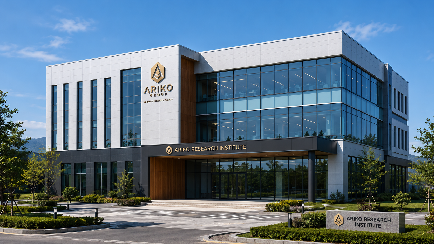 Exterior view of the new ARIKO Research Institute building